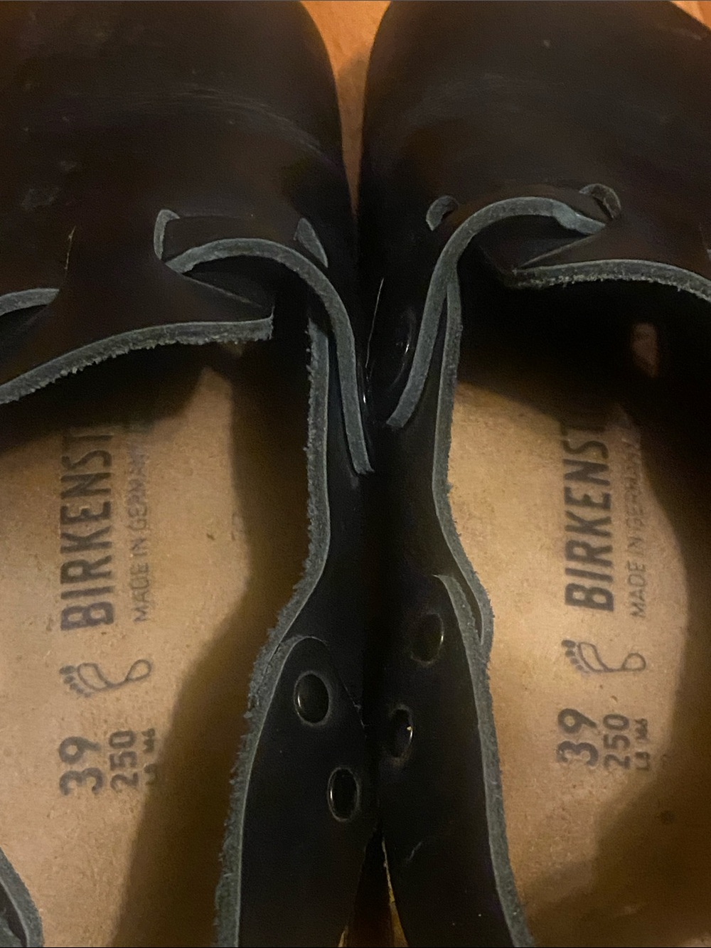 Birkenstock Tokio Super Grip Clogs Black Size 8-8.5 EUR 39 EUC - Picture 4 of 15